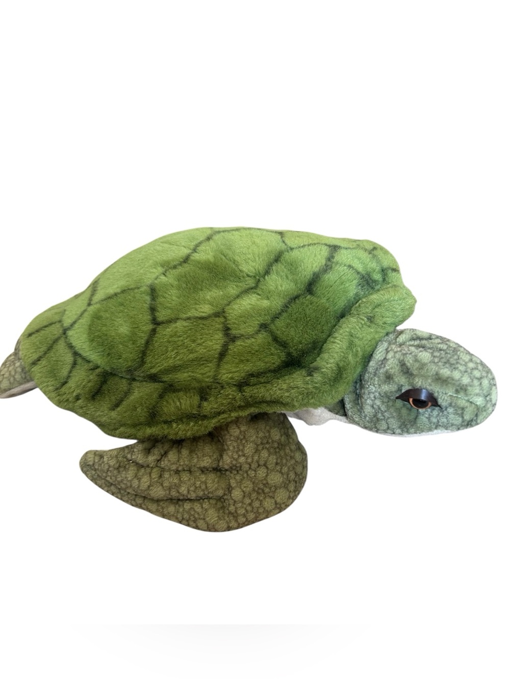 Green Sea Turtle Toy Stuffed Animal Ocean Reptile Large Size Collectible Plush!
